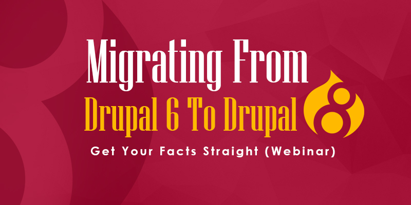 Migrating From Drupal 6 To Drupal 8