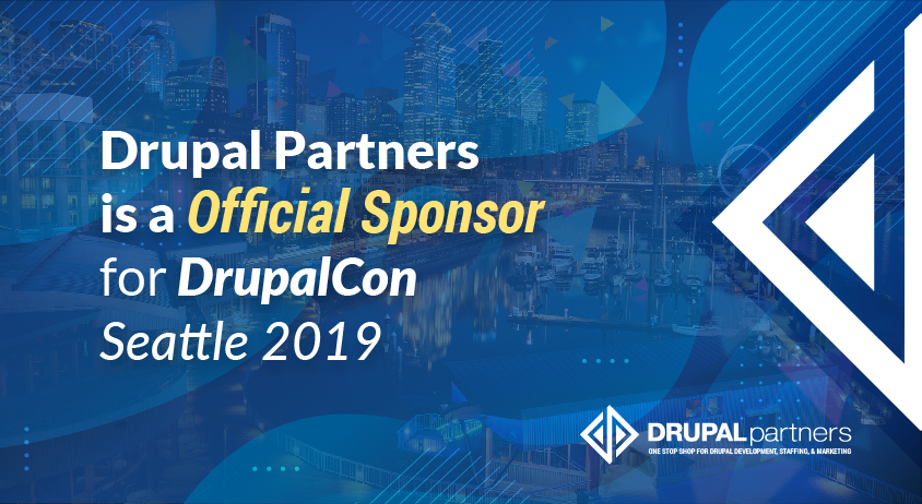 Drupal Partners is a Official Sponsor for DrupalCon Seattle 2019