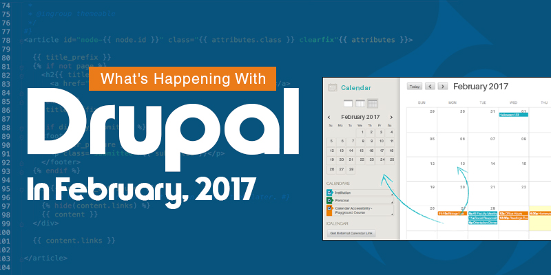 What's Happening With Drupal In February, 2017