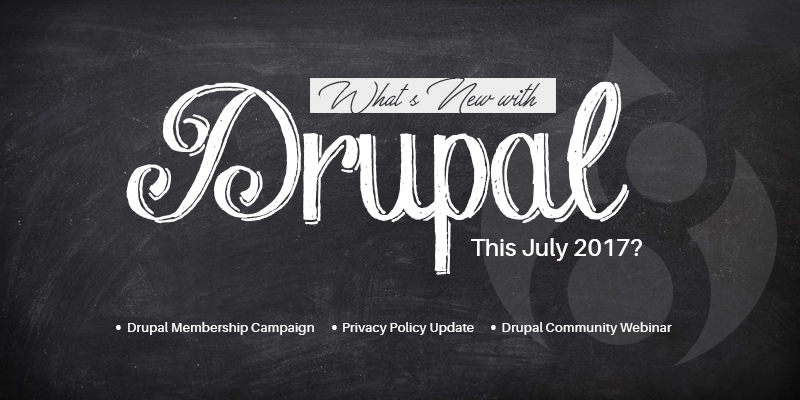 What’s New With Drupal This July 2017?