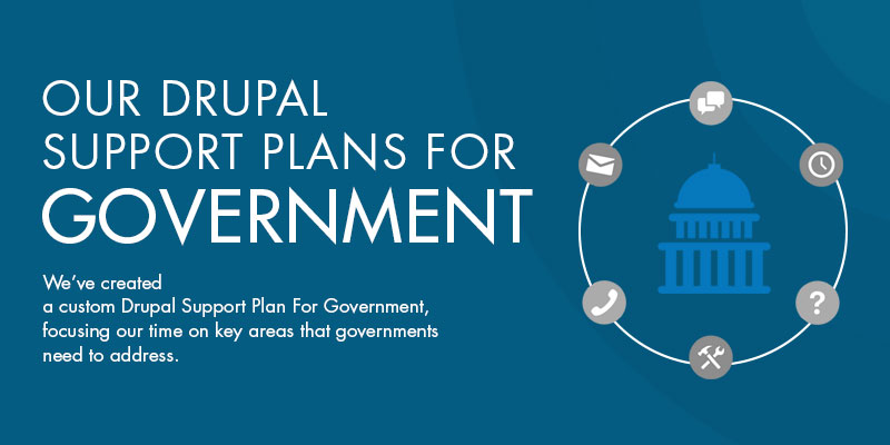 Our Drupal Support Plans For Government
