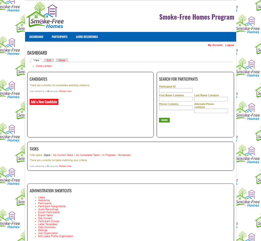 Smoke Free Homes Demo