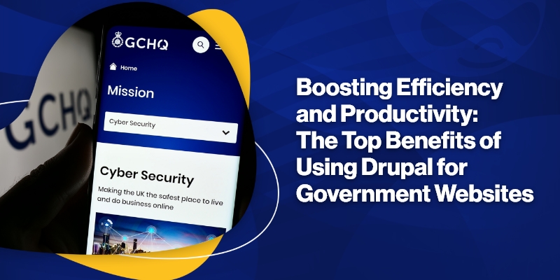 Boosting Efficiency and Productivity: The Top Benefits of Using Drupal for Government Websites