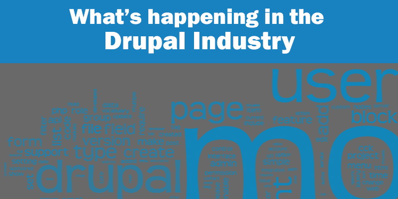 What's Happening In The Drupal Industry What's Happening In The Drupal Industry